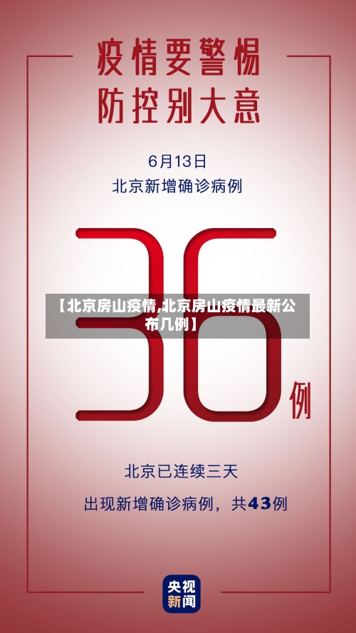 【北京房山疫情,北京房山疫情最新公布几例】-第2张图片