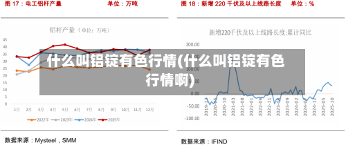 什么叫铝锭有色行情(什么叫铝锭有色行情啊)