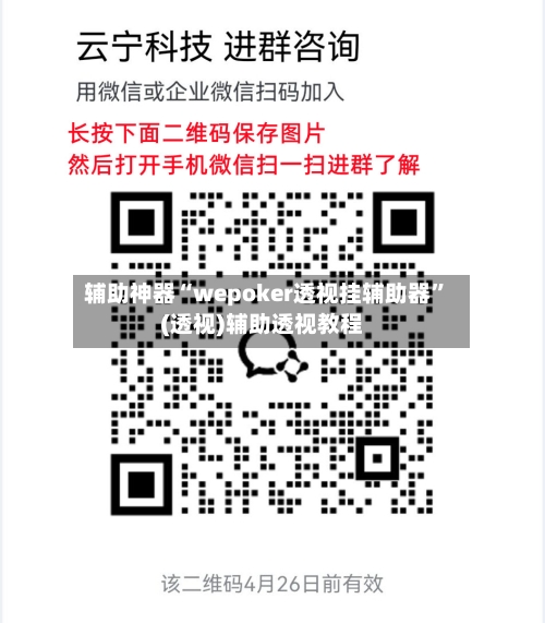辅助神器“wepoker透视挂辅助器”(透视)辅助透视教程-第3张图片