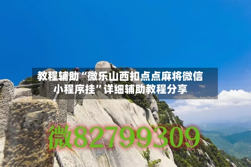 教程辅助“微乐山西扣点点麻将微信小程序挂	”详细辅助教程分享-第2张图片