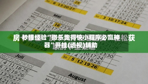 秒懂经验“微乐跑得快小程序必赢神器	”开挂(透视)辅助-第2张图片