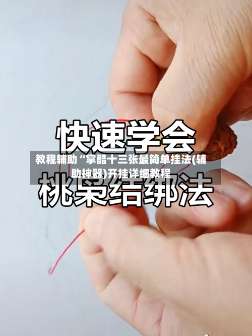 教程辅助“掌酷十三张最简单挂法(辅助神器)开挂详细教程