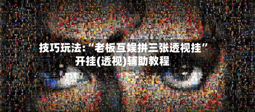 技巧玩法:“老板互娱拼三张透视挂”开挂(透视)辅助教程