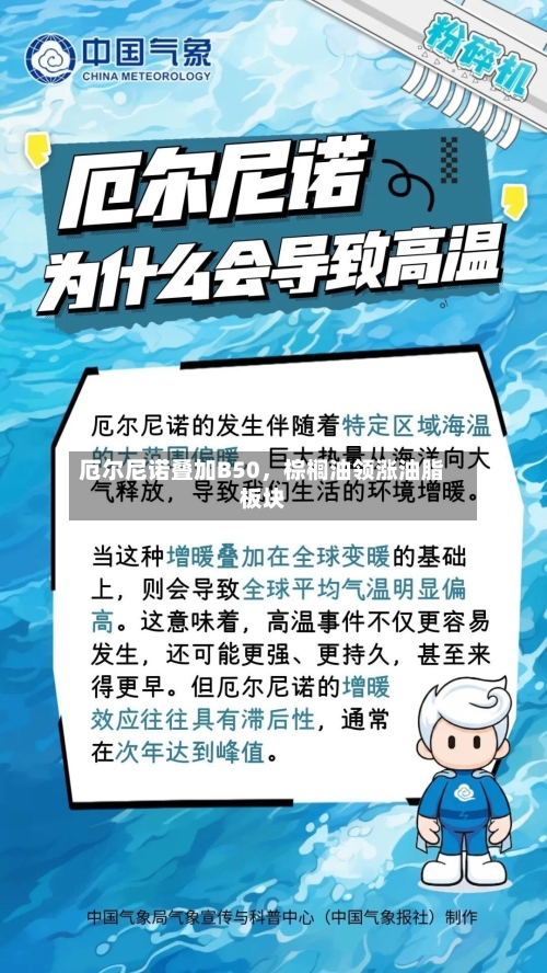 厄尔尼诺叠加B50	，棕榈油领涨油脂板块-第2张图片