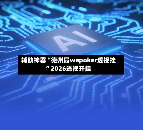 辅助神器“德州局wepoker透视挂”2026透视开挂-第2张图片