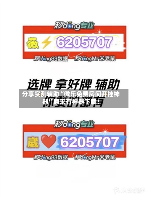 分享实测辅助“微乐免费房间开挂神器”原来有神器下载！-第3张图片