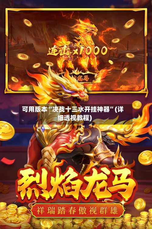 可用版本“决战十三水开挂神器”(详细透视教程)-第2张图片