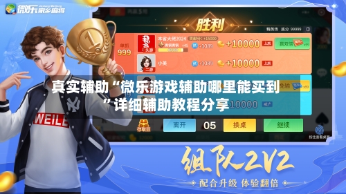 真实辅助“微乐游戏辅助哪里能买到	”详细辅助教程分享-第2张图片
