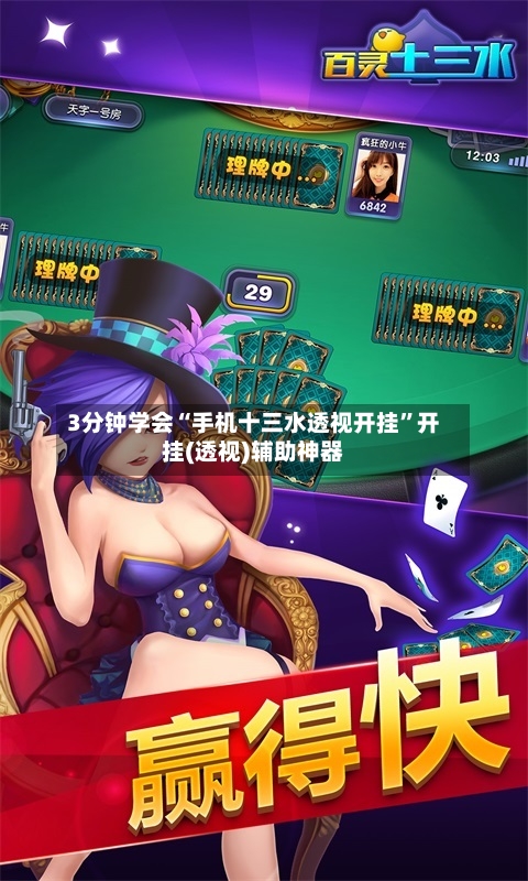 3分钟学会“手机十三水透视开挂”开挂(透视)辅助神器-第3张图片