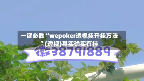 一键必胜“wepoker透视挂开挂方法”(透视)其实确实有挂