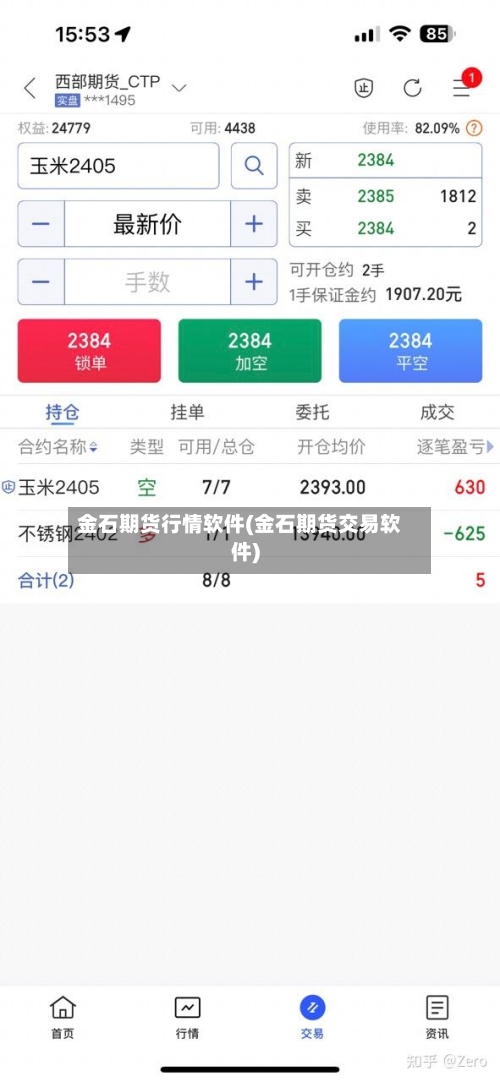 金石期货行情软件(金石期货交易软件)