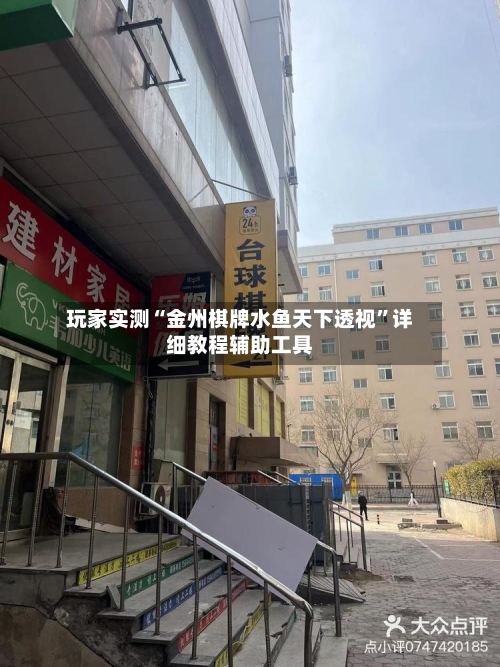 玩家实测“金州棋牌水鱼天下透视”详细教程辅助工具