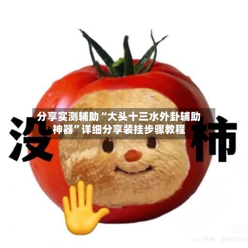 分享实测辅助“大头十三水外卦辅助神器”详细分享装挂步骤教程