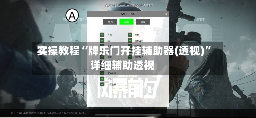 实操教程“牌乐门开挂辅助器(透视)”详细辅助透视-第3张图片