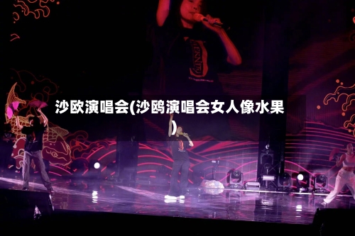 沙欧演唱会(沙鸥演唱会女人像水果)-第2张图片