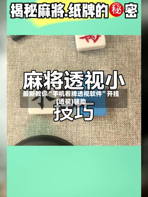 最新教你“手机看牌透视软件”开挂(透视)辅助-第3张图片