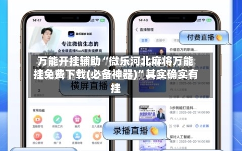 万能开挂辅助“微乐河北麻将万能挂免费下载(必备神器)”其实确实有挂-第3张图片