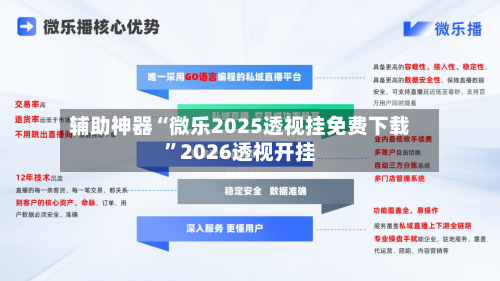辅助神器“微乐2025透视挂免费下载”2026透视开挂