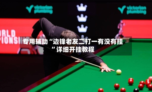 专用辅助“边锋老友二打一有没有挂”详细开挂教程