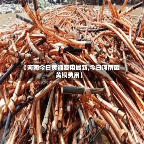 【河南今日黄铜费用最新,今日河南废黄铜费用】-第2张图片