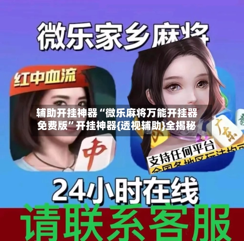 辅助开挂神器“微乐麻将万能开挂器免费版”开挂神器{透视辅助}全揭秘-第2张图片
