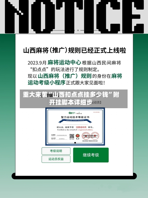 重大来袭“山西扣点点挂多少钱”附开挂脚本详细步-第3张图片