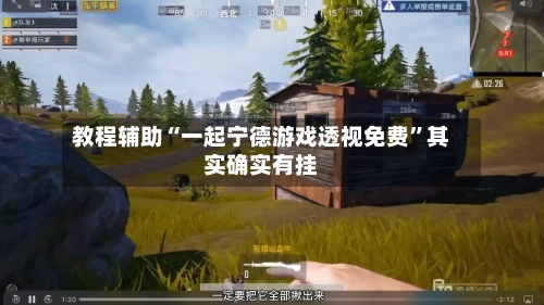 教程辅助“一起宁德游戏透视免费”其实确实有挂