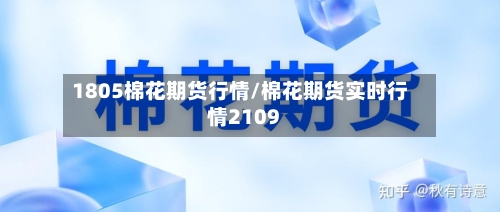 1805棉花期货行情/棉花期货实时行情2109-第3张图片