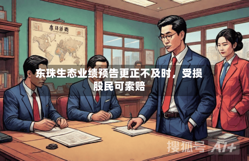 东珠生态业绩预告更正不及时，受损股民可索赔-第2张图片