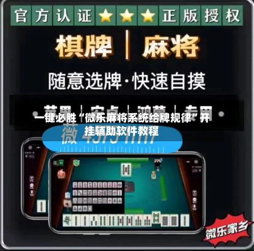 一键必胜“微乐麻将系统给牌规律”开挂辅助软件教程-第2张图片