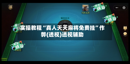 实操教程“真人天天麻将免费挂”作弊(透视)透视辅助