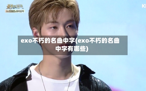 exo不朽的名曲中字(exo不朽的名曲中字有哪些)-第3张图片