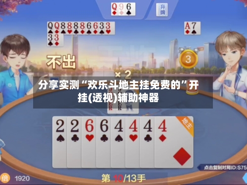 分享实测“欢乐斗地主挂免费的”开挂(透视)辅助神器-第2张图片