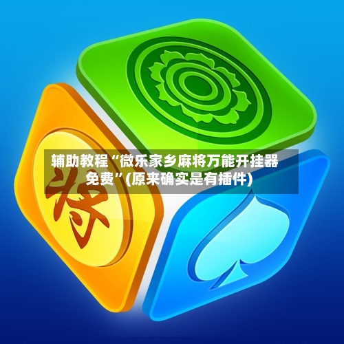 辅助教程“微乐家乡麻将万能开挂器免费	”(原来确实是有插件)-第2张图片