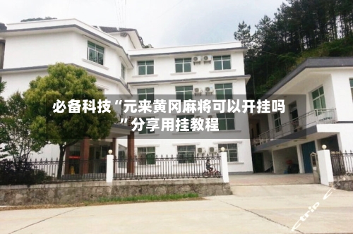 必备科技“元来黄冈麻将可以开挂吗”分享用挂教程