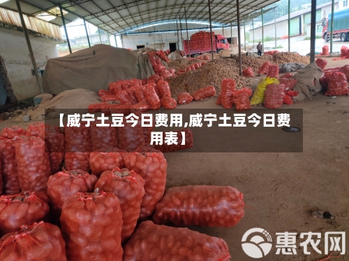 【威宁土豆今日费用,威宁土豆今日费用表】-第2张图片