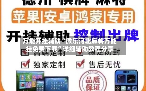 万能开挂辅助“微乐河北麻将万能挂免费下载”详细辅助教程分享-第3张图片