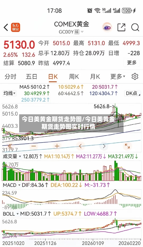 今日美黄金期货走势图/今日美黄金期货走势图实时行情-第2张图片