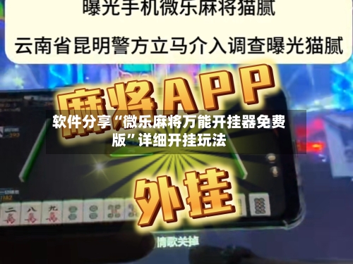 软件分享“微乐麻将万能开挂器免费版”详细开挂玩法-第2张图片