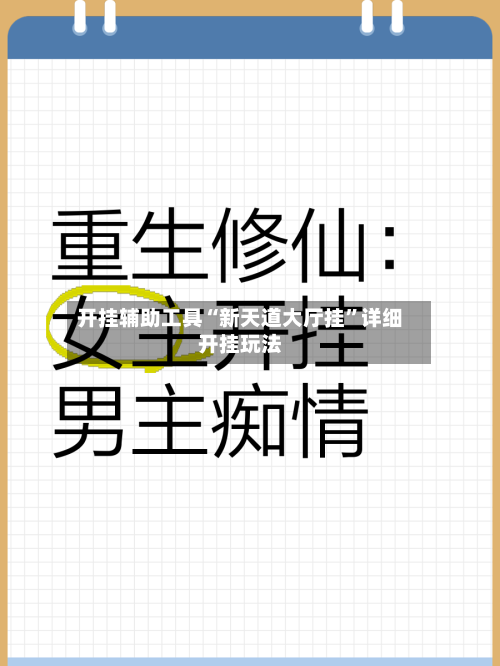 开挂辅助工具“新天道大厅挂”详细开挂玩法-第2张图片