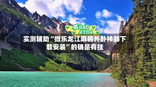 实测辅助“微乐龙江麻将外卦神器下载安装”的确是有挂-第3张图片