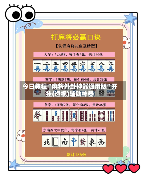 今日教程“麻将外卦神器通用版	”开挂(透视)辅助神器-第3张图片