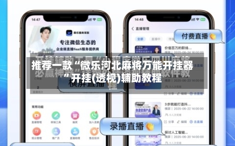 推荐一款“微乐河北麻将万能开挂器”开挂(透视)辅助教程-第2张图片