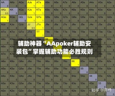辅助神器“AApoker辅助安装包	”掌握辅助功能必胜规则-第2张图片