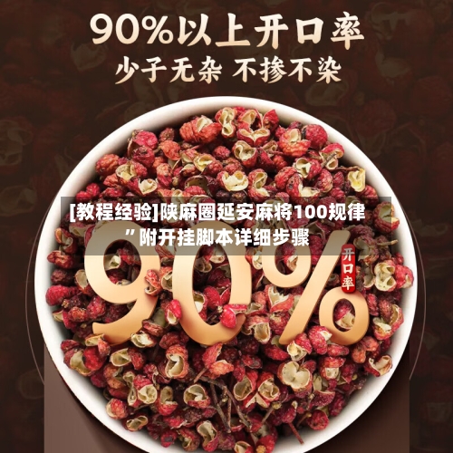 [教程经验]陕麻圈延安麻将100规律”附开挂脚本详细步骤