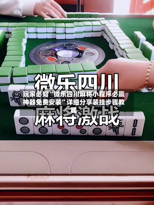 玩家必知“微乐四川麻将小程序必赢神器免费安装”详细分享装挂步骤教程-第2张图片