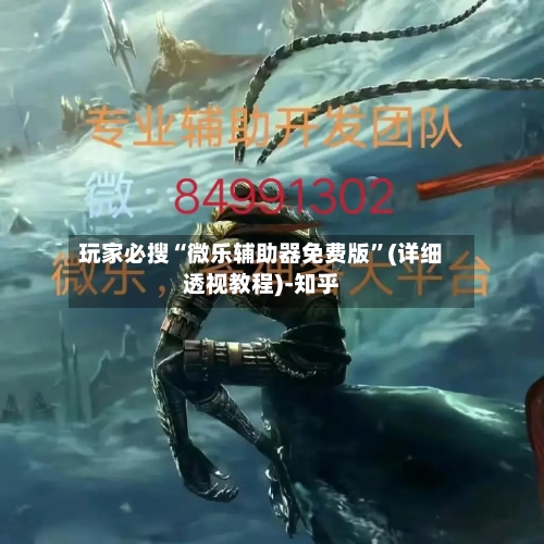 玩家必搜“微乐辅助器免费版	”(详细透视教程)-知乎-第2张图片