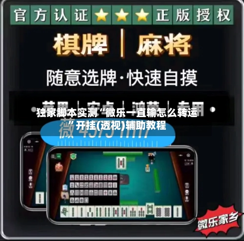 独家脚本实测“微乐一直输怎么转运”开挂(透视)辅助教程-第2张图片