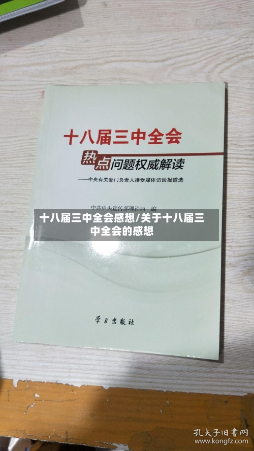 十八届三中全会感想/关于十八届三中全会的感想-第3张图片