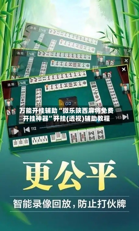 万能开挂辅助“微乐陕西麻将免费开挂神器”开挂(透视)辅助教程-第2张图片